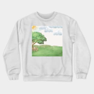 Under the tree Crewneck Sweatshirt